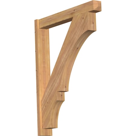 Ekena Millwork Balboa Craftsman Smooth Outlooker, Western Red Cedar, 5 1/2"W x 36"D x 44"H OUT06X36X44BOA04SWR